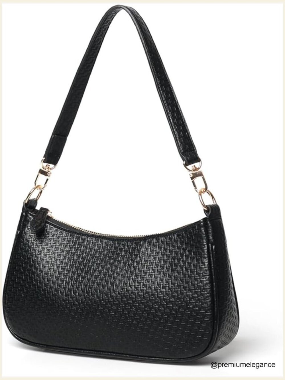 Faux Leather Tote Crossbody Bag with 2 Removable Straps